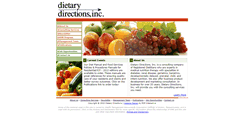Desktop Screenshot of dietarydirections.com